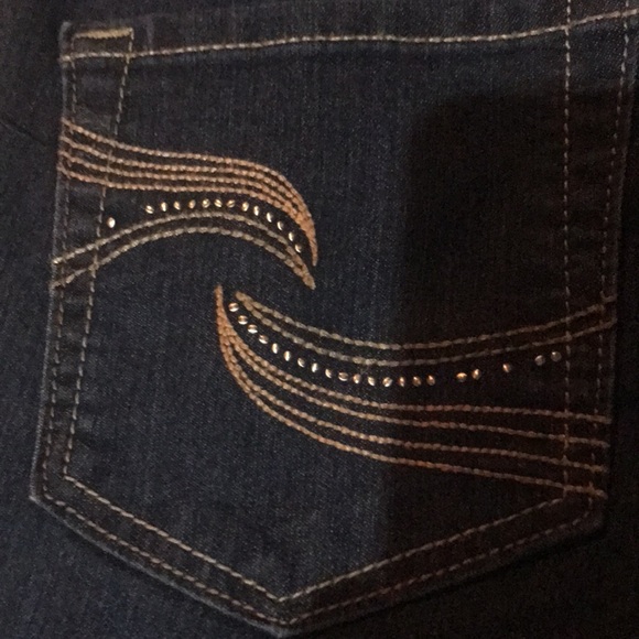 Womens Denim Cropped Jeans/4 - Picture 4 of 6